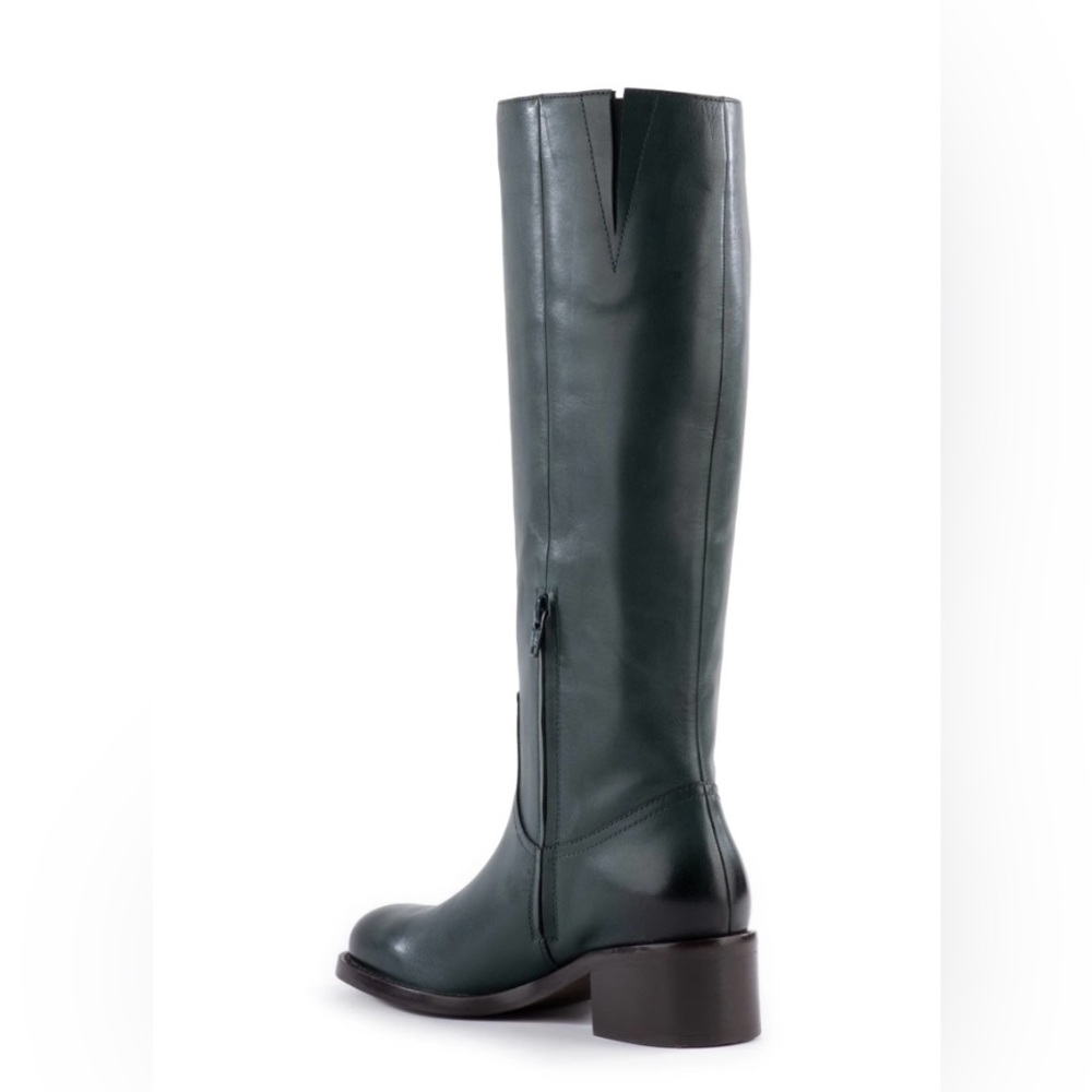 NWT Anthropologie Seychelles Sand In My Boots Dark Emerald Size 8.5 - Picture 16 of 16